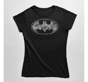 Batman Grey Camo Logo